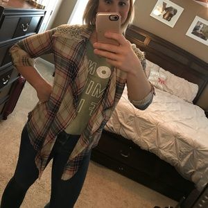 Francesca’s flannel!